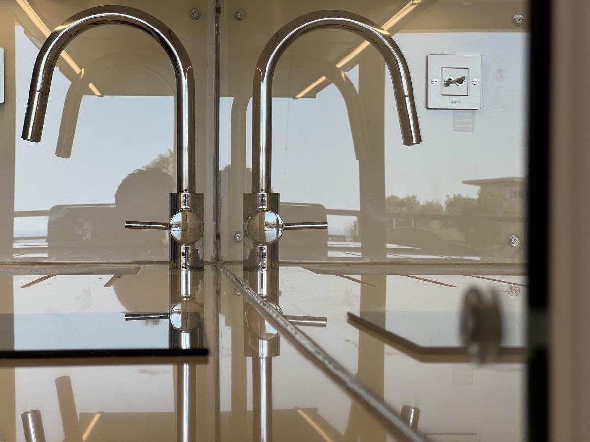 Exceptionnel Sur Cannes Vue Mer Piscine Exterior foto