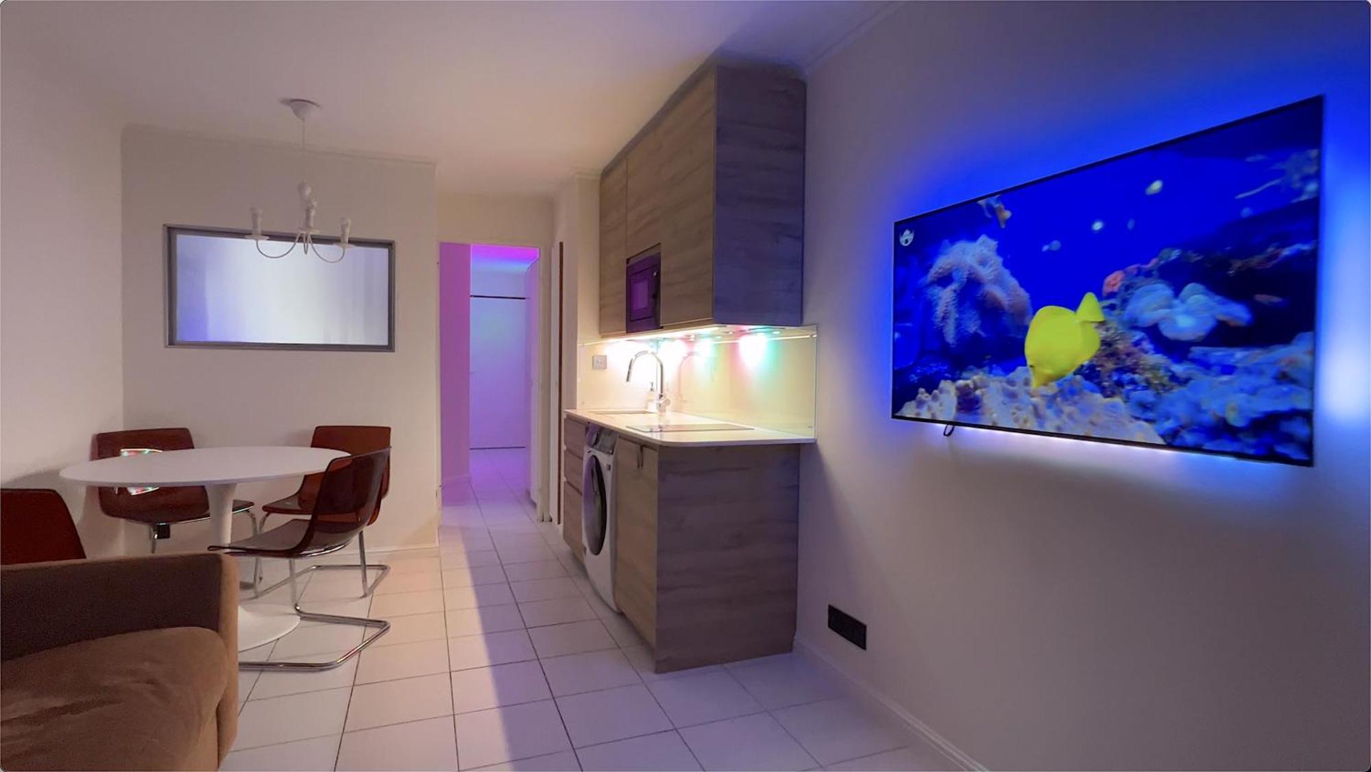 Exceptionnel Sur Cannes Vue Mer Piscine Exterior foto